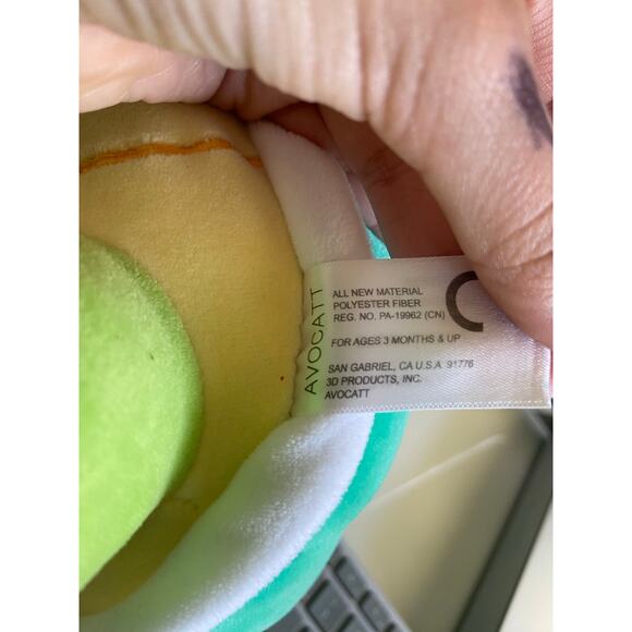 Avocatt Green Turtle Plushie Toy - - Picture 3 of 4